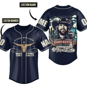 Toby Keith Baseball Jersey For Men Women And Kids Gift for Fans