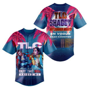 TLC Shaggy Hot Summer Nights Baseball Jersey For Men Women And Kids Gift for Fans