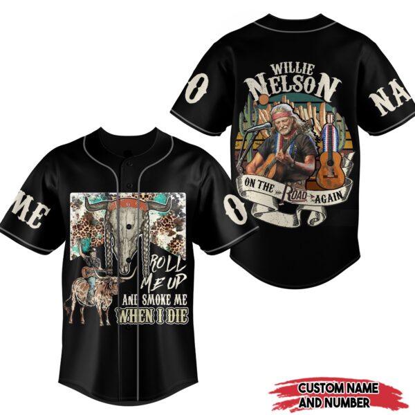 Willie Nelson Baseball Jersey For Men Women And Kids Gift for Fans