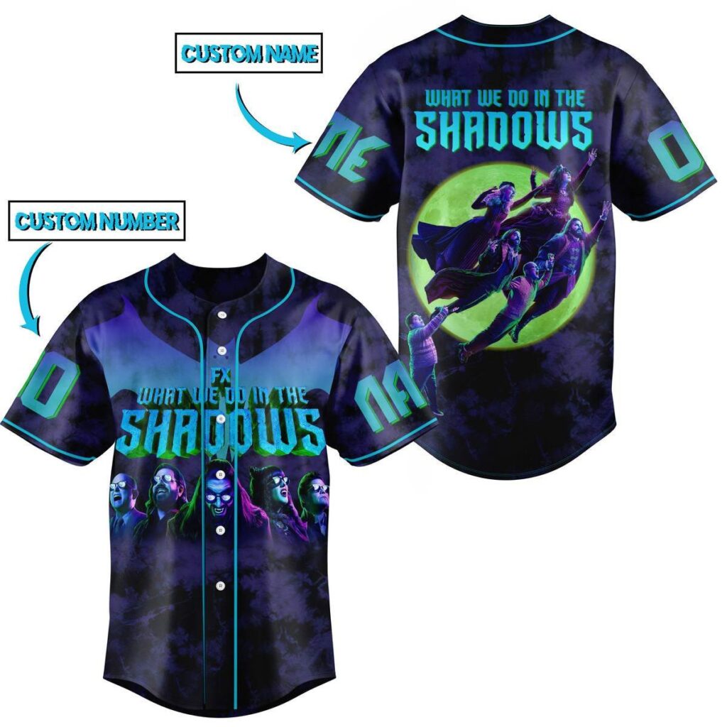 What We Do in the Shadows Baseball Jersey For Men Women And Kids Gift for Fans What We Do in the Shadows Baseball Jersey For Men Women And Kids Gift for Fans