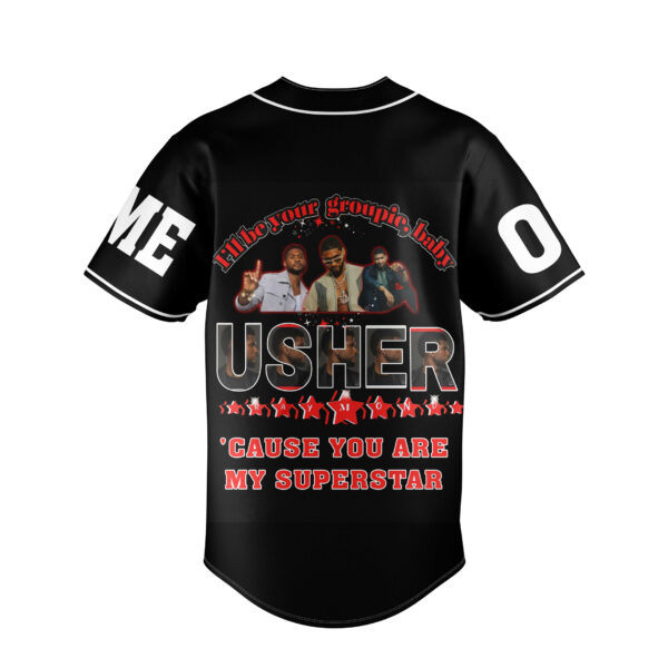 Usher Baseball Jersey For Men Women And Kids Gift for Fans