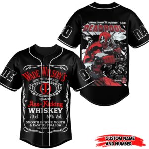 Wade Wilson Baseball Jersey For Men Women And Kids Gift for Fans