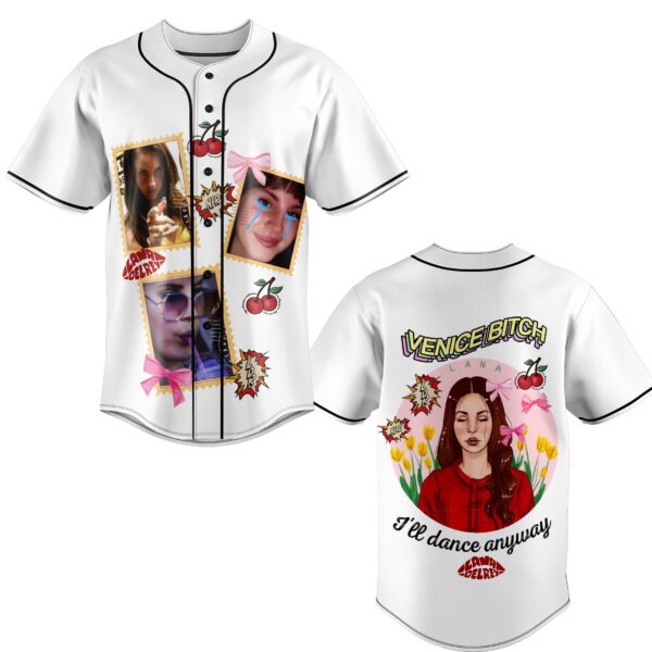 Venice Bitch Lana Del Rey Baseball Jersey For Men Women And Kids Gift for Fans