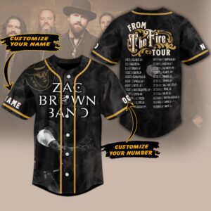 Zac Brown Band Baseball Jersey For Men Women And Kids Gift for Fans 1