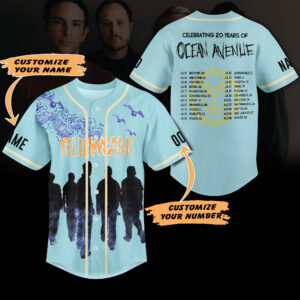 Yellowcard Baseball Jersey For Men Women And Kids Gift for Fans