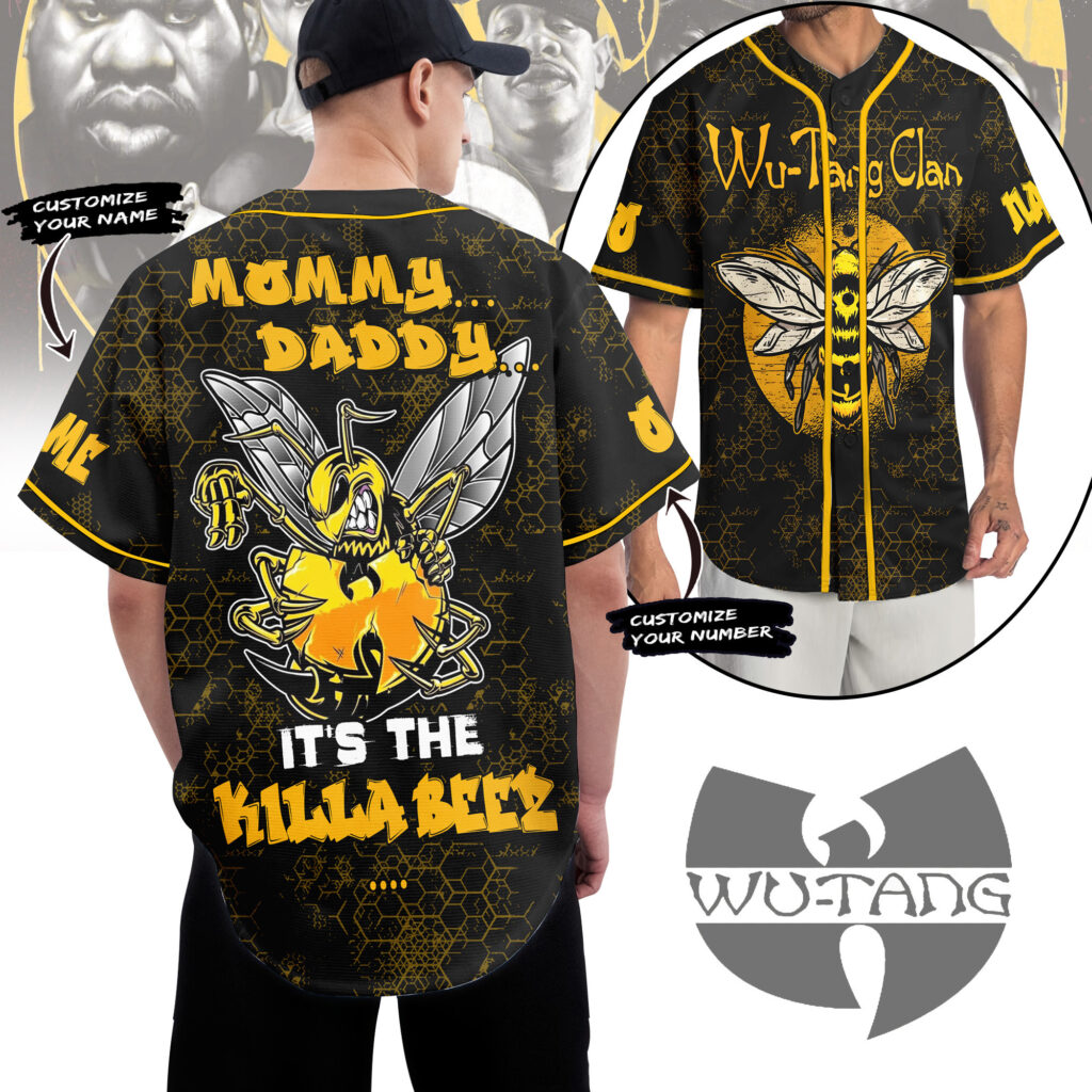 Wu Tang Clan Baseball Jersey For Men Women And Kids Gift for Fans Wu Tang Clan Baseball Jersey For Men Women And Kids Gift for Fans