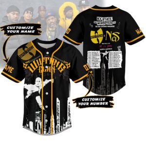 Wu Tang Clan Baseball Jersey For Men Women And Kids Gift for Fans