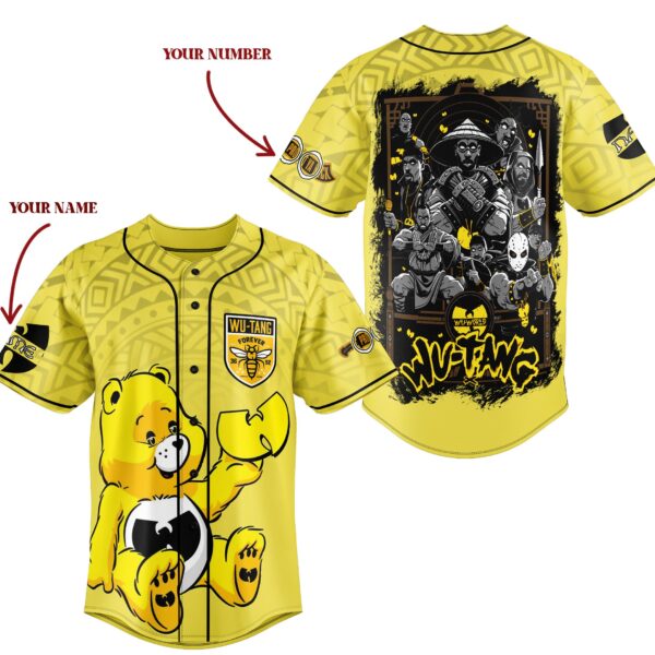 Wu Tang Clan Baseball Jersey For Men Women And Kids Gift for Fans