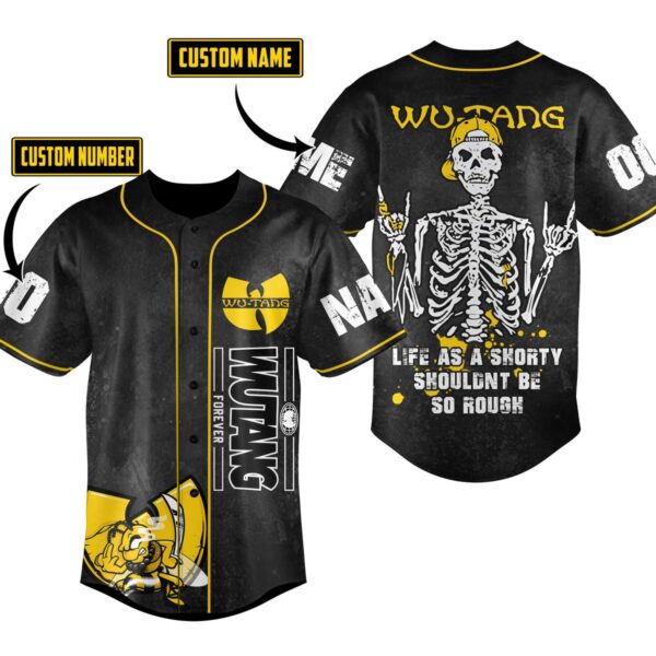 Wu Tang Clan Baseball Jersey For Men Women And Kids Gift for Fans