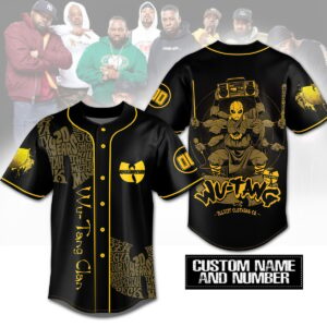 Wu Tang Clan Baseball Jersey For Men Women And Kids Gift for Fans