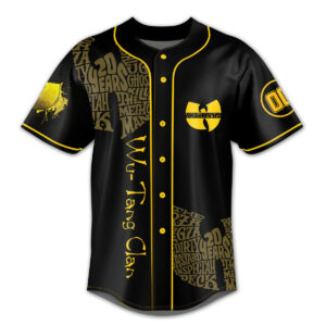 Wu Tang Clan Baseball Jersey For Men Women And Kids Gift for Fans 1