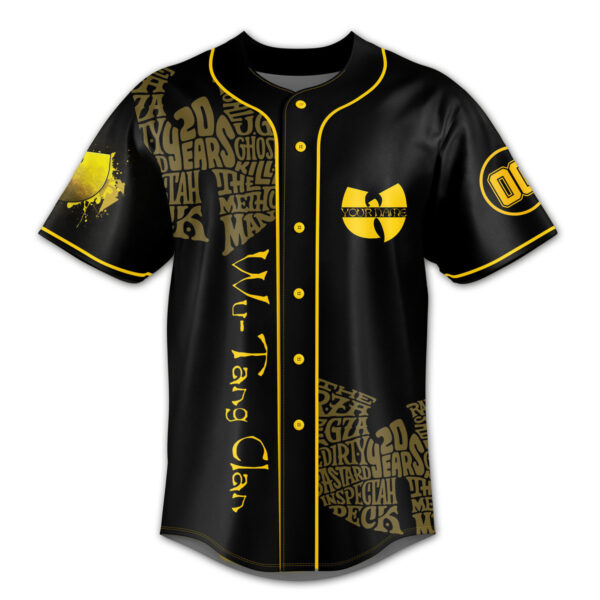 Wu Tang Clan Baseball Jersey For Men Women And Kids Gift for Fans
