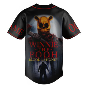 Winnie the Pooh Baseball Jersey For Men Women And Kids 1