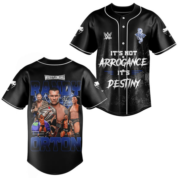 WrestleMania Baseball Jersey For Men Women And Kids Gift for Fans
