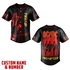 ACDC Baseball Jersey For Men Women And Kids Gift for Fans