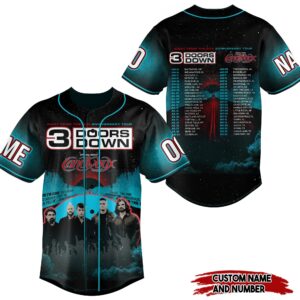 3 Doors Down Baseball Jersey For Men Women And Kids Gift for Fans
