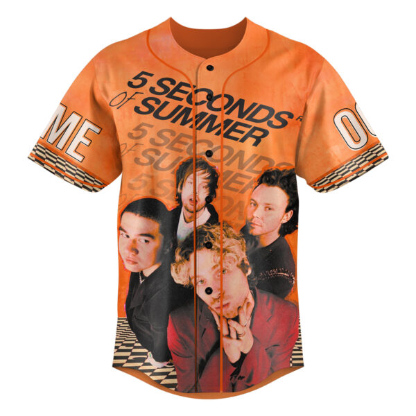 5 Seconds of Summer Baseball Jersey For Men Women And Kids Gift for Fans