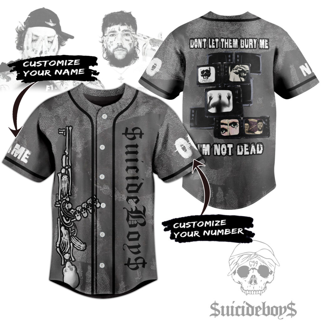 $uicideboy$ Baseball Jersey For Men Women And Kids Gift for Fans $uicideboy$ Baseball Jersey For Men Women And Kids Gift for Fans