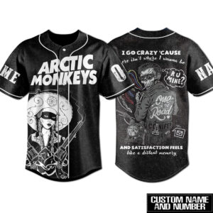 Arctic Monkeys Baseball Jersey For Men Women And Kids Gift for Fans