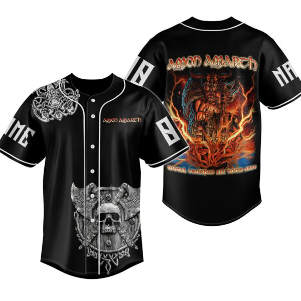 Amon Amarth Baseball Jersey For Men Women And Kids Gift for Fans
