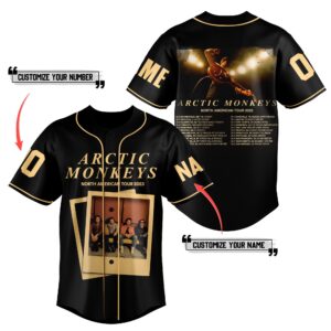 Arctic Monkeys Baseball Jersey For Men Women And Kids Gift for Fans