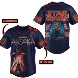 Ahsoka Baseball Jersey For Men Women And Kids Gift for Fans