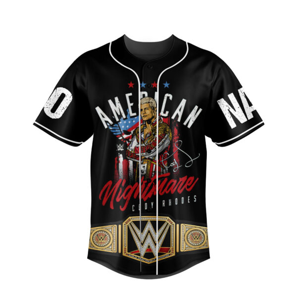 American Nightmare Cody Rhodes Baseball Jersey For Men Women And Kids Gift for Fans