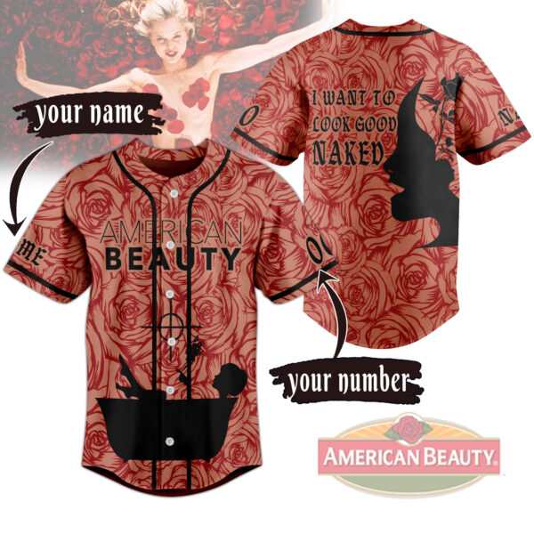 American Beauty Baseball Jersey For Men Women And Kids Gift for Fans