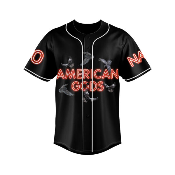 American Gods Baseball Jersey For Men Women And Kids Gift for Fans