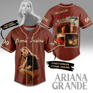 Ariana Grande Baseball Jersey For Men Women And Kids Gift for Fans