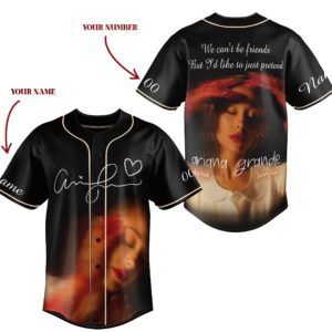 Ariana Grande Baseball Jersey For Men Women And Kids