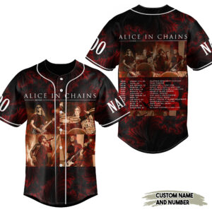 Alice In Chains Baseball Jersey For Men Women And Kids Gift for Fans