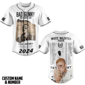 Bad Bunny Baseball Jersey For Men Women And Kids Gift