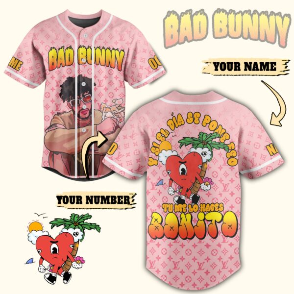 Bad Bunny Baseball Jersey For Men Women And Kids Gift
