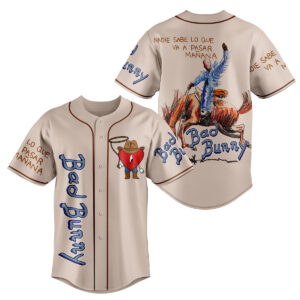 Bad Bunny Baseball Jersey For Men Women And Kids Gift