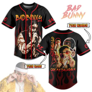 Bad Bunny Baseball Jersey For Men Women And Kids Gift