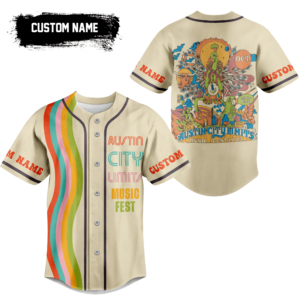 Austin City Limits Music Festival Baseball Jersey For Men Women And Kids Gift for Fans