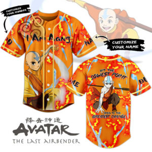 Avatar The Last Airbender Baseball Jersey For Men Women And Kids Gift for Fans