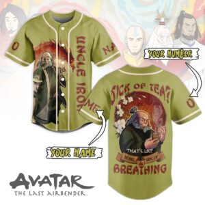 Avatar the Last Airbender Baseball Jersey For Men Women And Kids Gift for Fans