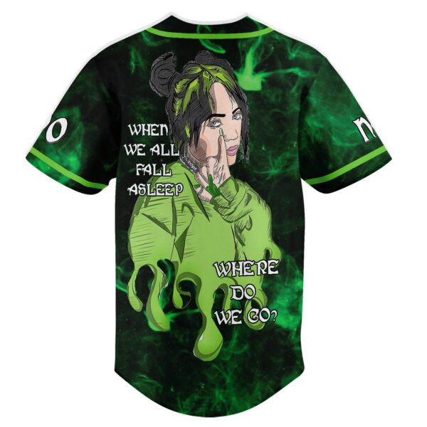 Billie Eilish Baseball Jersey For Men Women And Kids