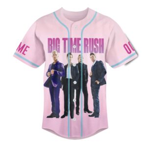 Big Time Rush Baseball Jersey For Men Women And Kids Gift for Fans 1