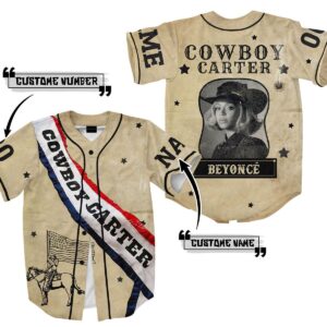 Beyonce Cowboy Carter Baseball Jersey For Men Women And Kids Gift for Fans