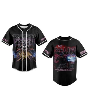 Beartooth The Below Tour Baseball Jersey For Men Women And Kids Gift for Fans