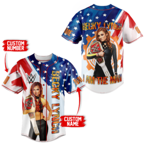 Becky Lynch Baseball Jersey For Men Women And Kids Gift for Fans