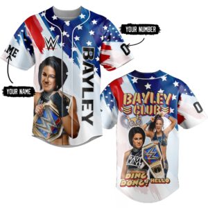 Bayley Baseball Jersey For Men Women And Kids Gift for Fans