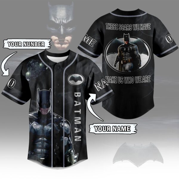 Batman Baseball Jersey For Men Women And Kids Gift for Fans