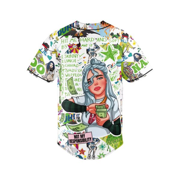 Billie Eilish Baseball Jersey For Men Women And Kids