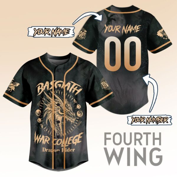 Basgiath War College Baseball Jersey For Men Women And Kids Gift for Fans