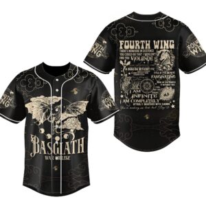 Basgiath War College Baseball Jersey For Men Women And Kids Gift for Fans