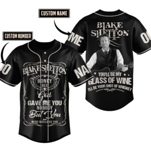 Blake Shelton Baseball Jersey For Men Women And Kids Gift for Fans